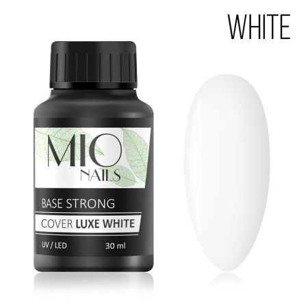 Mio Nails База камуфлирующая для гель-лака Base Strong LUXE White-30мл
