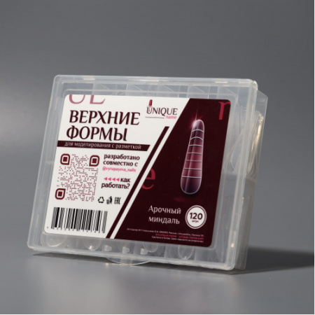 Unique Верхние формы Арочный миндаль 120 шт.