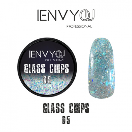 ENVY Декоративный гель Glass Chips 05 6 гр.