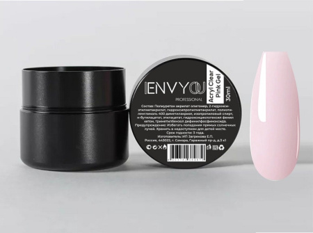 Envy Акригель Acryl Clear Pink Gel 30 гр