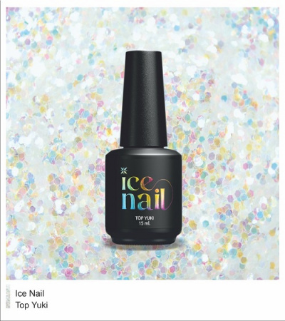 IceNail Топ для гель-лака Top Yuki 15 мл.