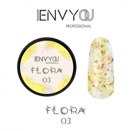 Envy Гель с сухоцветами Flora 03 5гр.