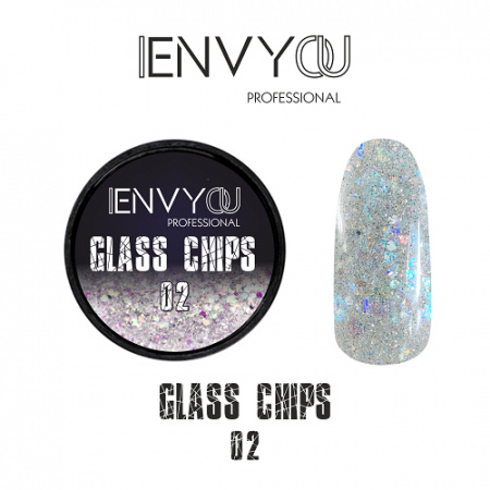 ENVY Декоративный гель Glass Chips 02 6 гр.